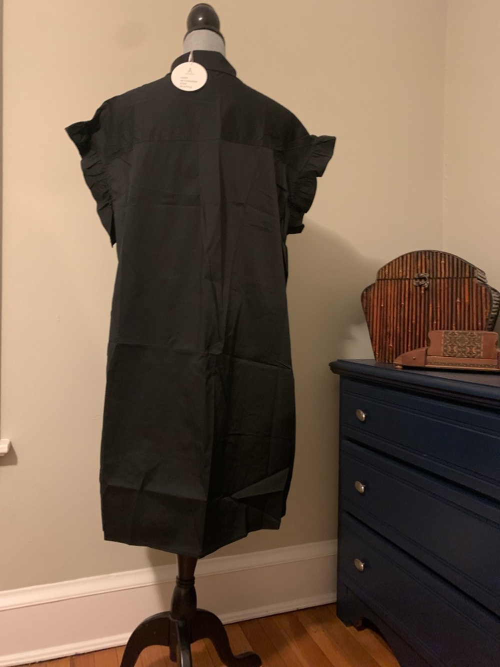 NWT Anrabess Button-Front Short Sleeve Shirt Dress XXL - Picture 4 of 11